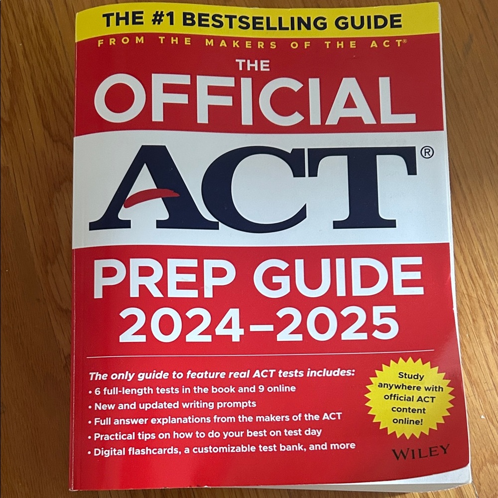 The Official ACT Prep Guide 2024-2025